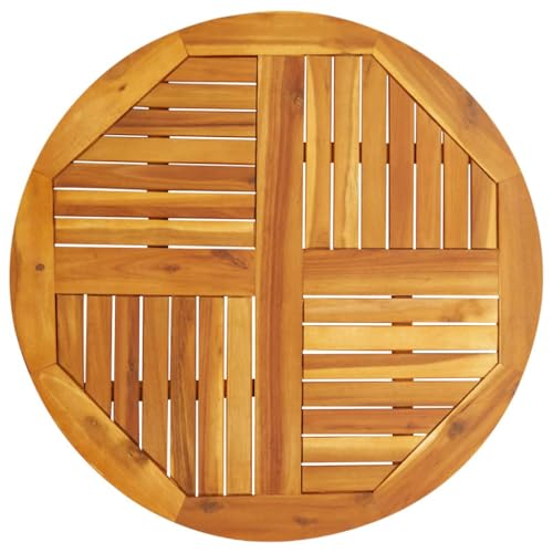 QINXIXINAIXI Tischplatte Ø80x2,2 cm Rund Massivholz Akazie Rustikale Tischplatte Tischlerplatte Holztischplatte für Küche Esstisch QINXIXINAIXI Tischplatte Ø80x2,2 cm Rund Massivholz Akazie Rustikale Tischplatte Tischlerplatte Holztischplatte für Küche Esstisch von QINXIXINAIXI