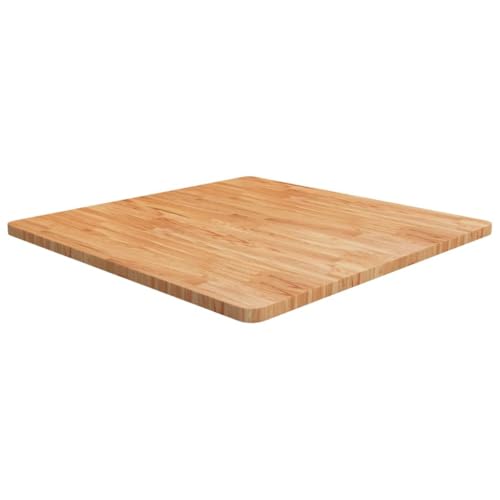 QINXIXINAIXI Tischplatte Quadratisch Hellbraun 80x80x2,5cm Behandelte Eiche Wohnzimmertischplatte Bauholzplatte Esstischplatte aus Holz für Arbeitsplatte Schreibtisch QINXIXINAIXI Tischplatte Quadratisch Hellbraun 80x80x2,5cm Behandelte Eiche Wohnzimmertischplatte Bauholzplatte Esstischplatte aus Holz für Arbeitsplatte Schreibtisch von QINXIXINAIXI