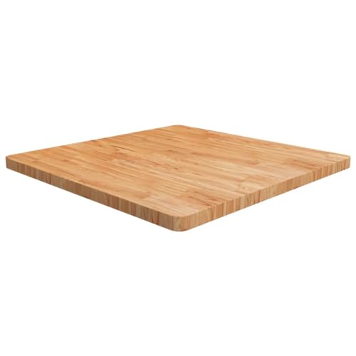 QINXIXINAIXI Tischplatte Quadratisch Hellbraun 90x90x4cm Behandelte Eiche Rustikale Platte Holztischplatte Tischlerplatte für Arbeitsplatte Wohnzimmer QINXIXINAIXI Tischplatte Quadratisch Hellbraun 90x90x4cm Behandelte Eiche Rustikale Platte Holztischplatte Tischlerplatte für Arbeitsplatte Wohnzimmer von QINXIXINAIXI