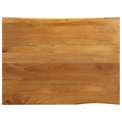 QINXIXINAIXI Tischplatte mit Baumkante 100x80x3,8 cm Massivholz Mango Naturholz Tischplatte Esstischplatte aus Holz Rustikale Platte für Küche Schreibtisch QINXIXINAIXI Tischplatte mit Baumkante 100x80x3,8 cm Massivholz Mango Naturholz Tischplatte Esstischplatte aus Holz Rustikale Platte für Küche Schreibtisch von QINXIXINAIXI