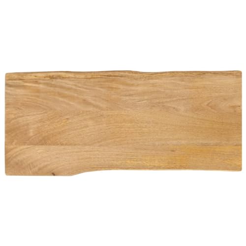 QINXIXINAIXI Tischplatte mit Baumkante 90x40x2,5 cm Massivholz Mango Wohnzimmertischplatte Naturholztafel Rustikale Platte für Schreibtisch Esstisch QINXIXINAIXI Tischplatte mit Baumkante 90x40x2,5 cm Massivholz Mango Wohnzimmertischplatte Naturholztafel Rustikale Platte für Schreibtisch Esstisch von QINXIXINAIXI