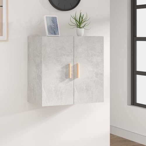 QINXIXINAIXI Wandschrank mit skandinavischem Design, Stauraum Schwebeschrank für Wohnzimmer und Schlafzimmer, Holzwerkstoff Regal mit Türen für Bücher und Dekoration von QINXIXINAIXI