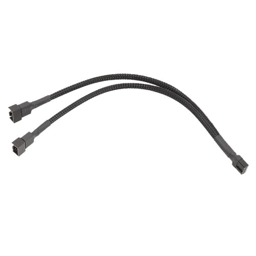 QINZITAO Mainboard CPU 4Pin Fan Extention Cables 4P Adapter Cable Computer Case Mainboard 4PIN Power Cable Connectors Splitter von QINZITAO