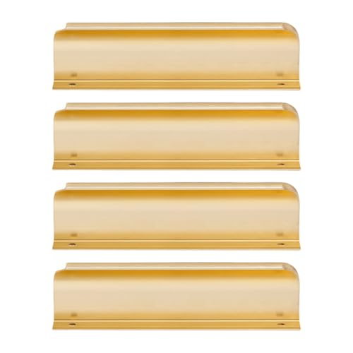 QINZITAO Mehrzweck-Griffe für Schränke, Schubladen, einfache Installation für Küchenschrank, stabile Aluminiumbeschläge, 4 Stück von QINZITAO