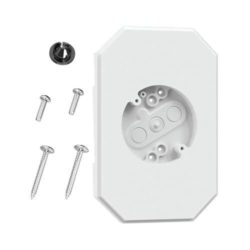 QINZITAO Praktisches Vinyl-Montageblock-Set mit integrierter Elektrobox für 1,27 cm große Runden, Doppel- und 10,2 cm Abstellgleise von QINZITAO