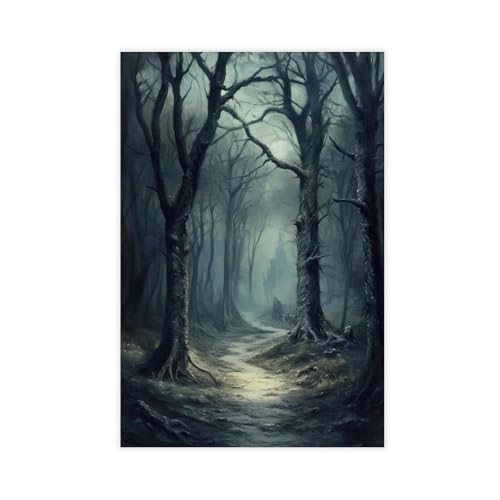 Leinwandposter "Path of Shadows", Wandkunst, Dekordruck, Bild Gemälde für Wohnzimmer, Schlafzimmer, Dekoration, 60 x 90 cm Leinwandposter "Path of Shadows", Wandkunst, Dekordruck, Bild Gemälde für Wohnzimmer, Schlafzimmer, Dekoration, 60 x 90 cm von QIOTBVV