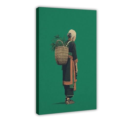 QIOTBVV Poster mit Stammesfrau-Motiv, Leinwand, Schlafzimmer, Dekoration, Landschaft, Büro, Raumdekoration, Geschenk, 60 x 90 cm QIOTBVV Poster mit Stammesfrau-Motiv, Leinwand, Schlafzimmer, Dekoration, Landschaft, Büro, Raumdekoration, Geschenk, 60 x 90 cm von QIOTBVV
