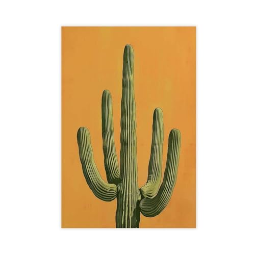 QIOTBVV Saguaro-Kaktus-Poster, Leinwand-Poster, Schlafzimmerdekoration, Landschaft, Büro, Raumdekoration, Geschenk, 50 x 75 cm QIOTBVV Saguaro-Kaktus-Poster, Leinwand-Poster, Schlafzimmerdekoration, Landschaft, Büro, Raumdekoration, Geschenk, 50 x 75 cm von QIOTBVV