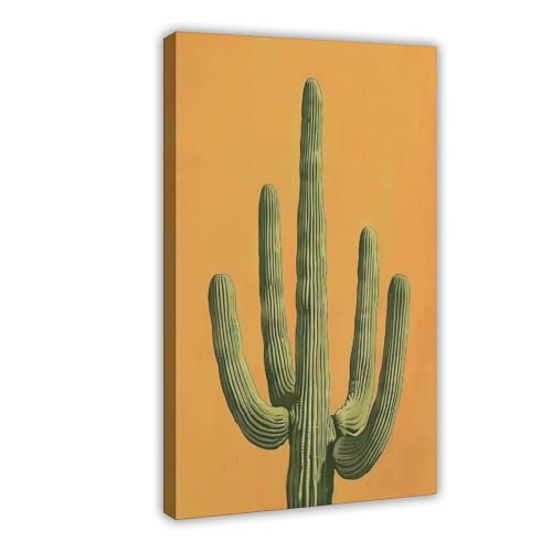 QIOTBVV Saguaro-Kaktus-Poster, Leinwand-Poster, Schlafzimmerdekoration, Landschaft, Büro, Raumdekoration, Geschenk, 60 x 90 cm QIOTBVV Saguaro-Kaktus-Poster, Leinwand-Poster, Schlafzimmerdekoration, Landschaft, Büro, Raumdekoration, Geschenk, 60 x 90 cm von QIOTBVV