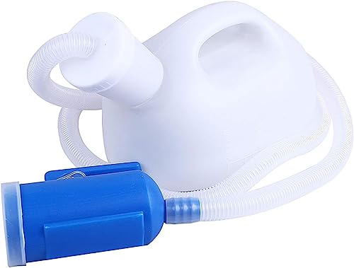 Homecraft Urinal for Männer, 2000 ml, tragbare Pinkelflasche for mit 1,6 m langem Schlauch for Zuhause, Camping, Auto, Reisen von QIPUCNLYA