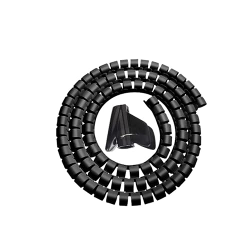Spiralkabelschutzhülle, Kunststoff-Kabelmanagement-Organizer-Rohr mit Spiralwicklung, 8 mm Innendurchmesser, 1,5 Meter(28mm Inside Diameter,1.5 meter) von QIPUCNLYA