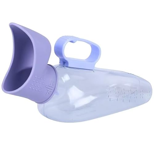 Unisex-Urinal, 1000 ml, auslaufsicherer, tragbarer Urinbehälter for Männer und Frauen, leicht zu reinigende Pinkelflasche(Lady) von QIPUCNLYA
