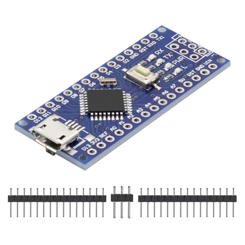 Nano-Modul mit CH340 Chip, Nano-Entwicklungsboard 5V 16M mit Micro USB Schnittstelle, kompatibel mit Arduino Nano Nano-Modul mit CH340 Chip, Nano-Entwicklungsboard 5V 16M mit Micro USB Schnittstelle, kompatibel mit Arduino Nano von QIQIAZI