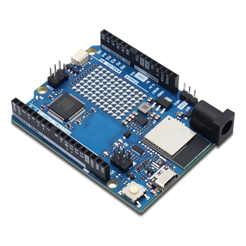 ReV4 WiFi Entwicklungsboard [ABX00087] – ARM Cortex-M-4 MCU, Mikrocontroller Board Integriertes Wi-Fi & Bluetooth, S3, Qwiic-Anschluss, kompatibel mit Ardu IDE von QIQIAZI