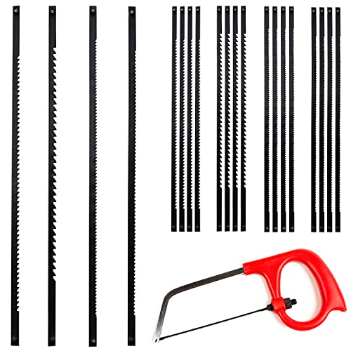 QIQN Dekupiersägeblätter 20 Stück Laubsägeblätter 127mm Dekupiersäge Sägeblätter mit Stift 10/15/18/24 Zähne für die Holzbearbeitung, Elektrowerkzeug-Zubehör von QIQN