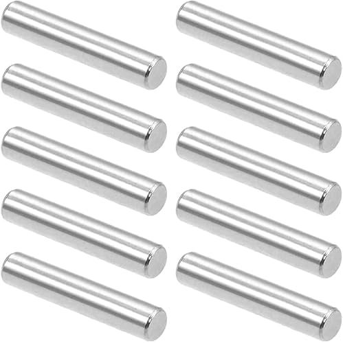 Zylinderstifte 25 Stück Bodenträger 6x40mm Regalbodenträger 304 Edelstahl für Einlegeböden von QIQN