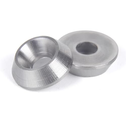 QIRUIRED 5 Stück M6x16mm Unterlegscheiben Edelstahl 304 Vollmaterial - Konkave & Konvexe Kugelscheiben für Senkkopfschrauben Topf-Unterlegscheiben in Kegelform Rosetten-Set QIRUIRED 5 Stück M6x16mm Unterlegscheiben Edelstahl 304 Vollmaterial - Konkave & Konvexe Kugelscheiben für Senkkopfschrauben Topf-Unterlegscheiben in Kegelform Rosetten-Set von QIRUIRED