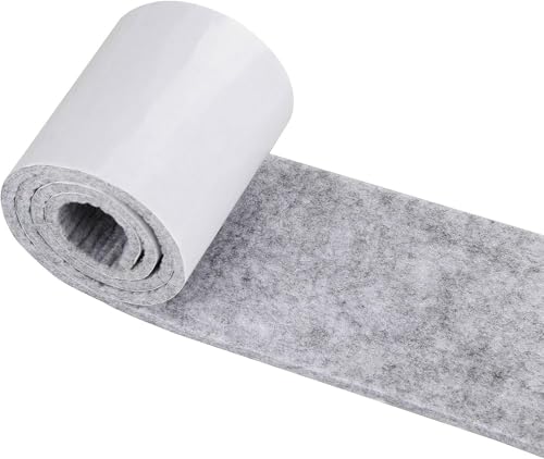 Filzgleiter Selbstklebend, 5m Selbstklebendes Filzband, 3cm Breit Leicht Zuschneidbar Filzgleiter Rolle, Strapazierfähiges Filzband, Filzstreifen Zum Schutz Von Holzböden Und Stühlen Filzgleiter Selbstklebend, 5m Selbstklebendes Filzband, 3cm Breit Leicht Zuschneidbar Filzgleiter Rolle, Strapazierfähiges Filzband, Filzstreifen Zum Schutz Von Holzböden Und Stühlen von QITIXI:OU
