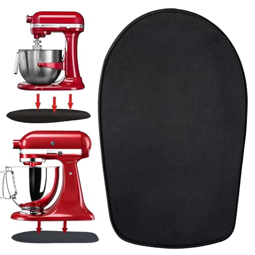 Gleitbrett für KitchenAid Küchenmaschine - Schiebematte für Heavy Duty Küchenmaschinen, Mixer Unterlage, Schiebematte für, Unterlage Matte Kompatibel mit Kitchen Aid 4,5L-5L von QITIXI:OU