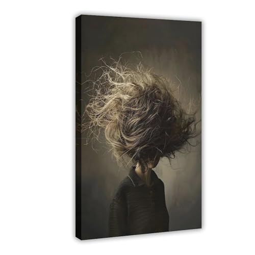 QITUBVAF Bad Hair Day-Leinwand-Poster, Schlafzimmerdekoration, Landschaft, Büro, Raumdekoration, Geschenk, 40 x 60 cm QITUBVAF Bad Hair Day-Leinwand-Poster, Schlafzimmerdekoration, Landschaft, Büro, Raumdekoration, Geschenk, 40 x 60 cm von QITUBVAF