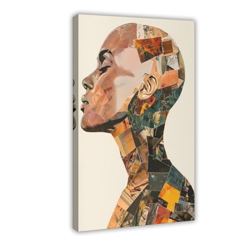 QITUBVAF Leinwandposter "Portrait of A Bald Woman", Schlafzimmerdekoration, Landschaft, Büro, Raumdekoration, Geschenk, 40 x 60 cm QITUBVAF Leinwandposter "Portrait of A Bald Woman", Schlafzimmerdekoration, Landschaft, Büro, Raumdekoration, Geschenk, 40 x 60 cm von QITUBVAF