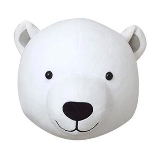 QIUDongne Wanddekoration mit Stofftierkopf, Stofftieranhänger, Spielzeug, Kinderzimmerdekoration, Tierkopfdekoration A QIUDongne Wanddekoration mit Stofftierkopf, Stofftieranhänger, Spielzeug, Kinderzimmerdekoration, Tierkopfdekoration A von QIUDongne