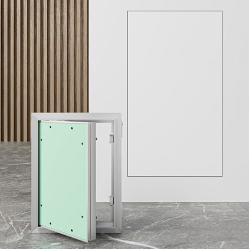 Überstreichbar Außenzugangstür Metall Revisionstür für Trockenbau Universell Dachboden Revisionstüren((WxH)75x80cm/30x32in) von QIUHTR