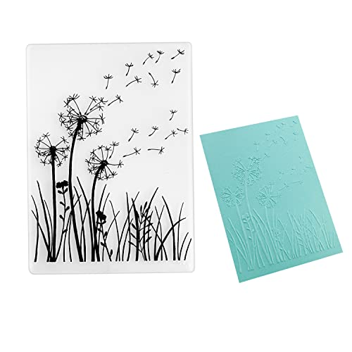 Prägeschablone Pusteblume, Löwenzahn Prägefolder Schablone Schablonen Kunststoff Prägung Vorlage für DIY Scrapbooking Sammelalben Fotoalbum Papier karten Kartenherstellung Embossing Basteln Dekoration Prägeschablone Pusteblume, Löwenzahn Prägefolder Schablone Schablonen Kunststoff Prägung Vorlage für DIY Scrapbooking Sammelalben Fotoalbum Papier karten Kartenherstellung Embossing Basteln Dekoration von QIUJUNDE