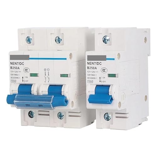 QIUSHIBO Leitungsschutzschalter 1 Pcs 12V 24V 36V 48V 60V 72V 96V 120V DC Circuit Breaker zellen Circuit Breaker 80A 100A 125A 150A 200A 250A Circuit Breaker(2P,63A) von QIUSHIBO