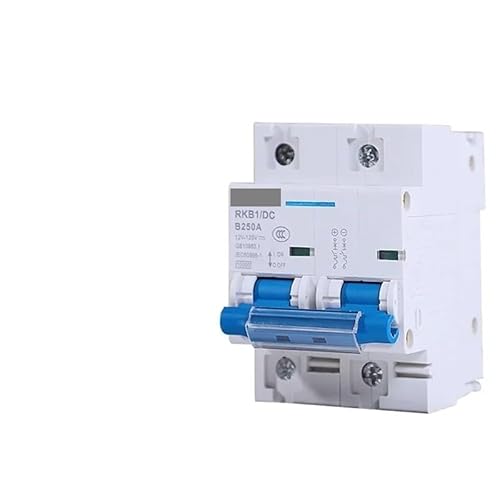 QIUSHIBO Leitungsschutzschalter Photovoltaik-System DC-Leistungsschalter 12~125V 80A 100A 150A 200A 250A Kurzschlussschutzschalter Circuit Breaker(2P,150A) von QIUSHIBO