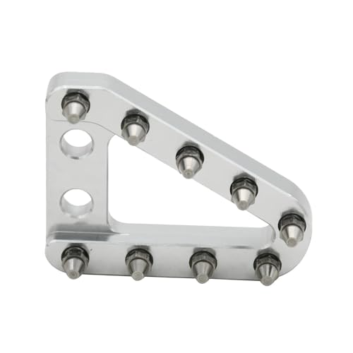 QIUYMGFG Kupplungshebel Motorrad Passend für TC TE FC FE für KTM XC XCF XCW XCF W EXC EXC F SIX SXF 125-530 2008-2023 Hinterradbremspedal-Trittplattenspitze Bremshebel Kupplungs(Style A Silver) von QIUYMGFG