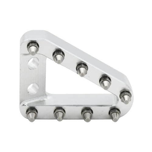 QIUYMGFG Kupplungshebel Motorrad Passend für TC TE FC FE für KTM XC XCF XCW XCF W EXC EXC F SIX SXF 125-530 2008-2023 Hinterradbremspedal-Trittplattenspitze Bremshebel Kupplungs(Style B Silver) von QIUYMGFG