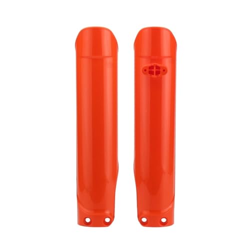 QIUYMGFG Motorrad Gabel Motocross Gabel Abdeckung Stoßdämpfer Schutz Protector Fit Für KTM Gas EC EX MC FC TC TE TX FX EXC FE EXC-F SX SX-F XC 125 150 250 300 Motorrad Gabelabdeckungen(Orange) von QIUYMGFG