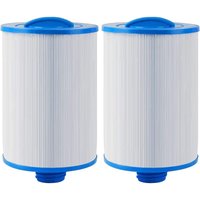 2er-Pack Jacuzzi-Filterkartuschen für Spas, Unicel 6CH 940, Pleatco PWW50P3, Waterway Front Access Skimmer und Filbur FC 0359 von QIYAO