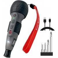 3,6-V-Akkuschrauber – Mini-Bohrschrauber – Wiederaufladbarer Lithium-Akku – Drehmomenteinstellung – Automatische und manuelle LED-Leuchte – 3,6-V-Akkuschrauber – Mini-Bohrschrauber – Wiederaufladbarer Lithium-Akku – Drehmomenteinstellung – Automatische und manuelle LED-Leuchte – von QIYAO