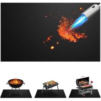 3972 zoll Faltbare BBQ Grill Matte, Feuerfeste BBQ Matte, Hohe Temperatur Widerstand: 500 Grad 3972 zoll Faltbare BBQ Grill Matte, Feuerfeste BBQ Matte, Hohe Temperatur Widerstand: 500 Grad von QIYAO