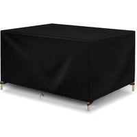 420D Oxford Gartenmöbelabdeckungen, Outdoor-Tischabdeckung Planenstoff, wasserdichte Gartenmöbelabdeckung, Anti-UV-Gartenmöbelabdeckung - 160 x 160 x 420D Oxford Gartenmöbelabdeckungen, Outdoor-Tischabdeckung Planenstoff, wasserdichte Gartenmöbelabdeckung, Anti-UV-Gartenmöbelabdeckung - 160 x 160 x von QIYAO