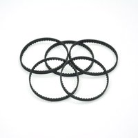 Endlosriemen 227,584 mm Länge 112 Zähne synchron 3 mm Breite geschlossener Zahnriemen Packung mit 5 Stück von QIYAO