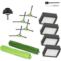 Ersatzteile und Zubehör für Staubsauger der iRobot Roomba J7 i7 i6 i3 i4 i2 i5 i8 i1+/Plus e5 e6 IEJ-Serie, 1 Satz Gummiwalzenbürsten, 1 vorderes von QIYAO