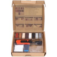 Fliesenreparaturset, Elektrischer Heizstift zur Fliesenreparatur, Wachsblock-Set mit 8 Wachsblöcken, Werkzeug zur Rissreparatur Fliesenreparaturset, Elektrischer Heizstift zur Fliesenreparatur, Wachsblock-Set mit 8 Wachsblöcken, Werkzeug zur Rissreparatur von QIYAO