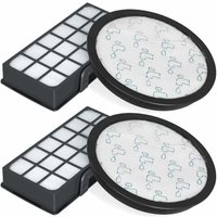 Qiyao - 2er-Pack HEPA-Filter für Rowenta Silence, Ersatzfilterzubehör ZR903701, Force Cyclonic 4AAAA RO7647EA RO7663EA RO7676EA RO7681EA (Modell Qiyao - 2er-Pack HEPA-Filter für Rowenta Silence, Ersatzfilterzubehör ZR903701, Force Cyclonic 4AAAA RO7647EA RO7663EA RO7676EA RO7681EA (Modell von QIYAO