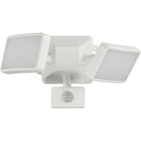 Sicherheitsleuchten für den Außenbereich mit Bewegungsmelder, 1600 lm LED-Flutlicht mit pir, duale netzbetriebene Sicherheitsleuchten für den von QIYAO