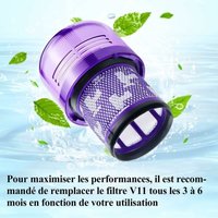Qiyao - Stück Filter sind passend für Dyson V11 Absolute Extra Pro, V11 Couple Driving Animals, V15 Detect Nicht-Staubsauger SV14 hepa können Qiyao - Stück Filter sind passend für Dyson V11 Absolute Extra Pro, V11 Couple Driving Animals, V15 Detect Nicht-Staubsauger SV14 hepa können von QIYAO