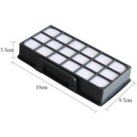 Stück HEPA-Filter für Rowenta X-Trem Power Cyclonic RO6984EA RO6941EA RO6963EA RO6921EA RO6971EA RO6993EA (Modell RO69XX) Staubsauger, Ersatzfilter von QIYAO
