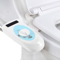 WC-Bidet - Intimreinigung - Bidet - Einstellbarer Wasserdruck - Kaltes Wasser mit Süßwasserspray und selbstreinigender Düse von QIYAO