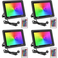 Qiyao - rgb Projecteur led Extérieur 30W,Spot led Couleur avec Télécommande,16 Couleurs 4 Modes Dimmable Éclairage Extérieur Murale,Étanche IP66 Qiyao - rgb Projecteur led Extérieur 30W,Spot led Couleur avec Télécommande,16 Couleurs 4 Modes Dimmable Éclairage Extérieur Murale,Étanche IP66 von QIYAO