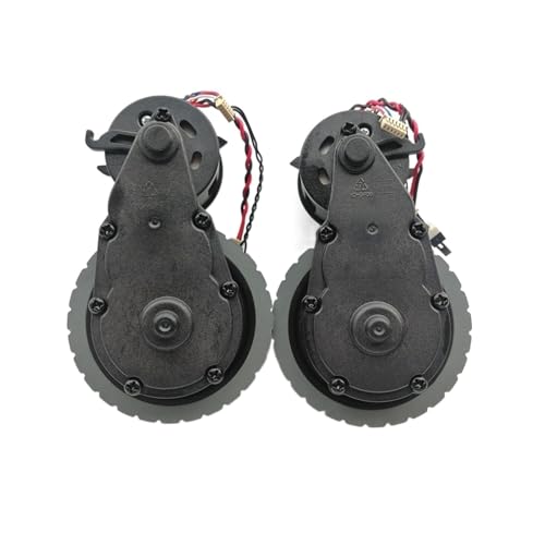 QIYILE Linkes Und Rechtes Rad for Roboterstaubsauger, Antriebsradmodul, Kompatibel Mit Ecovacs Deebot 900 901. Vakuum-Radnabe, Anti-Rutsch-Rad(L+R 2PCS) von QIYILE