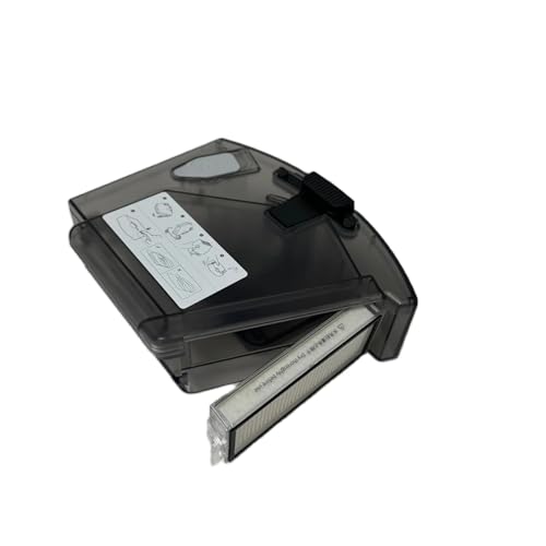 Wassertank-Staubbehälter for Roboterstaubsauger, Kompatibel Mit Roborock Q8 Max Q8 Max+. 2-in-1-Wassertank Mit Intelligenter Elektrischer Steuerung Und Filter(Black,Q8 Max) von QIYILE