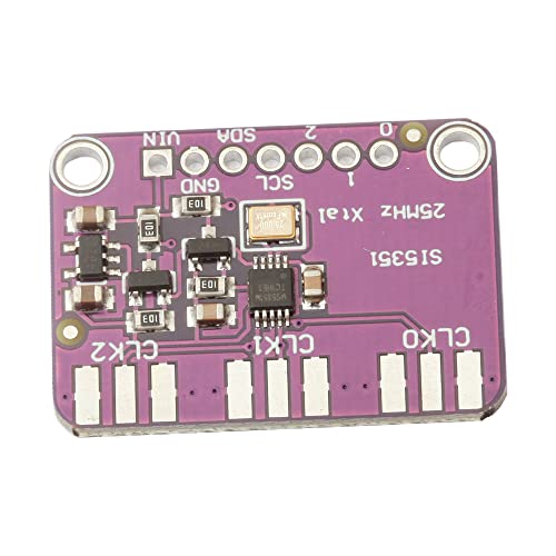 1 x DC 3 V-5 V Si5351A Si5351 I2C Taktgenerator Breakout Board Modul Generator Uhr 8 kHz - 160 MHz 1 x DC 3 V-5 V Si5351A Si5351 I2C Taktgenerator Breakout Board Modul Generator Uhr 8 kHz - 160 MHz von QIYQTIG