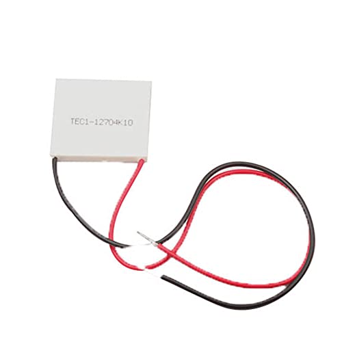 1 x TEC1-12704 Thermoelektrischer Kühler Peltier 30 x 30 mm 12 V 4 A Elemente-Modul 1 x TEC1-12704 Thermoelektrischer Kühler Peltier 30 x 30 mm 12 V 4 A Elemente-Modul von QIYQTIG